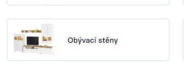 Obývací stěny