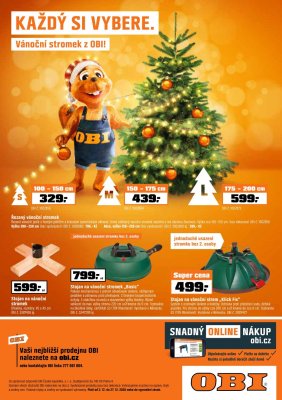 akční leták OBI 2.12.2020-27.12.2020