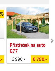 Přístřešek na auto G77