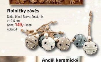 Rolničky závěs