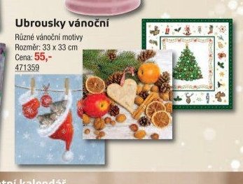 Ubrousky vánoční