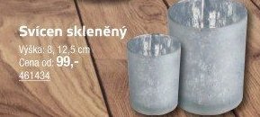 Svícen skleněný