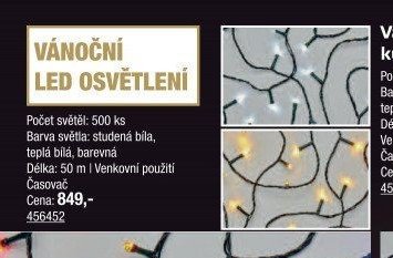 Vánoční LED osvětlení
