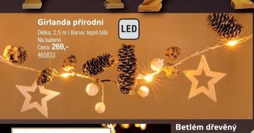 Girlanda přírodní