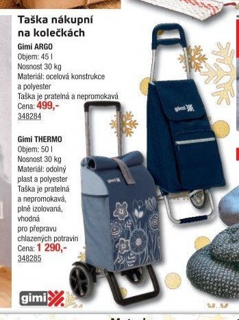Taška nákupní na kolečkách Gimi ARGO / THERMO