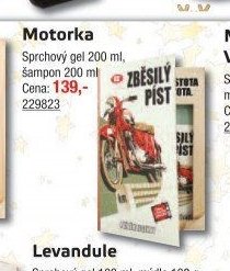 Kosmetický balíček Motorka