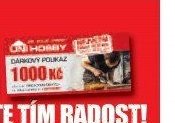 Dárkový poukaz 1000 Kč