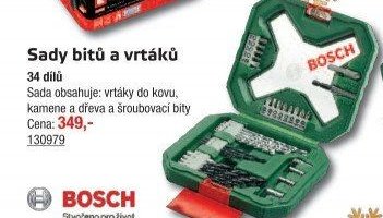 Sady bitů a vrtáků 34 dílů