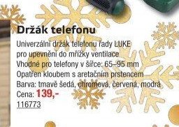 Držák telefonu