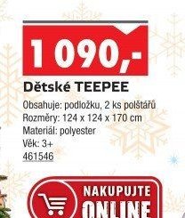 Dětské TEEPEE