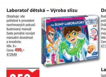 Laboratoř dětská – Výroba slizu