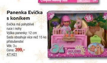 Panenka Evička s koníkem