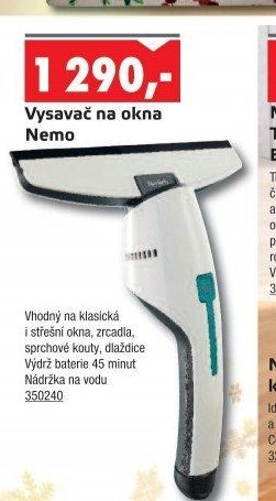 Vysavač na okna Nemo