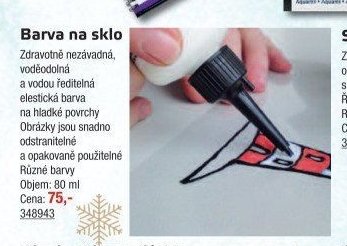 Barva na sklo