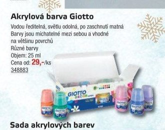Akrylová barva Giotto