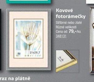 Kovové fotorámečky