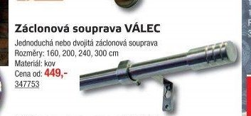 Záclonová souprava VÁLEC