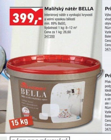 Malířský nátěr BELLA