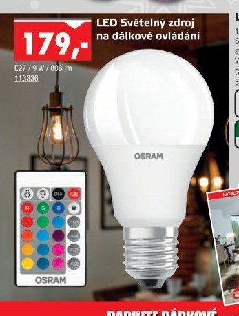 LED Světelný zdroj na dálkové ovládání