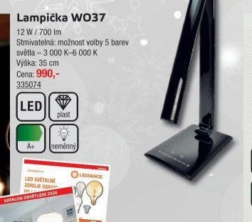 Lampička WO37