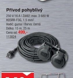 Přívod pohyblivý