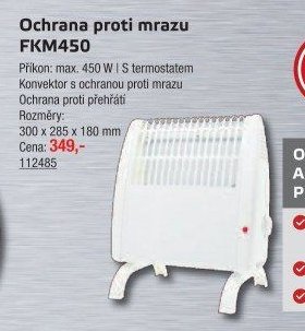 Ochrana proti mrazu FKM450