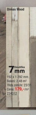 Dimas Wood (Laminátové plovoucí podlahy)