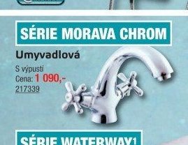 Umyvadlová SÉRIE MORAVA CHROM