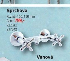Sprchová SÉRIE MORAVA CHROM