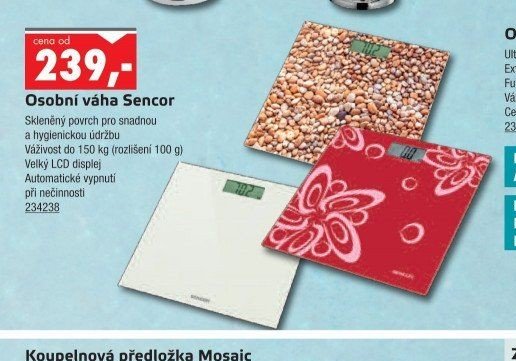 Osobní váha Sencor