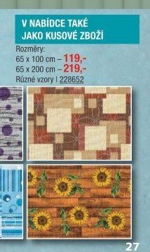 Koupelová předložka pěnová kusové zboží
