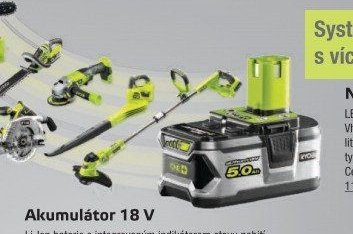 Akumulátor 18 V