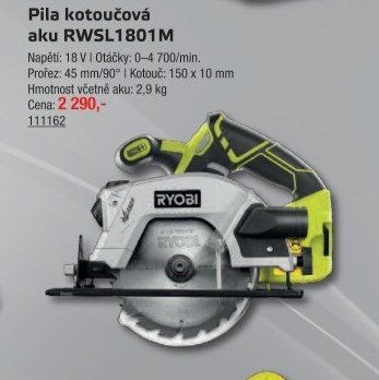 Pila kotoučová aku RWSL1801M