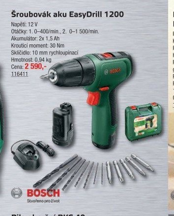 Šroubovák aku EasyDrill 1200