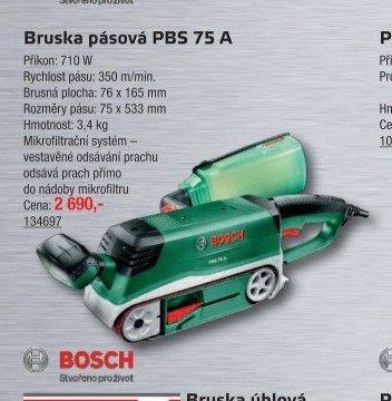 Bruska pásová PBS 75 A