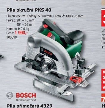 Pila okružní PKS 40