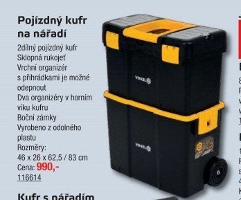 Pojízdný kufr na nářadí