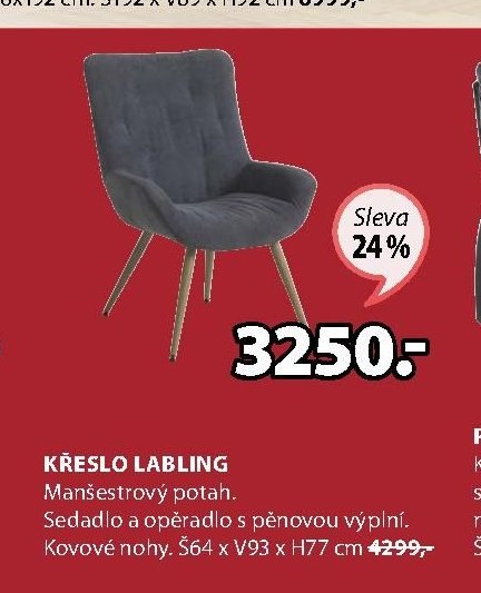 Křeslo LABLING