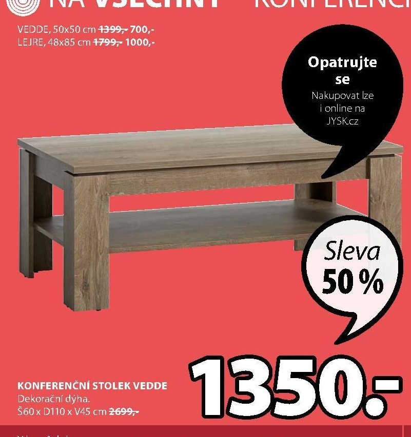 Konferenční stolek VEDDE