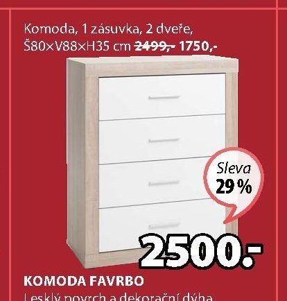 Komoda FAVRBO