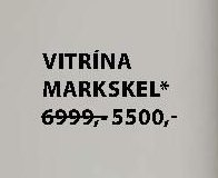 Vitrína MARKSKEL