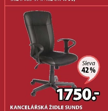 KANCELÁŘSKÁ ŽIDLE SUNDS