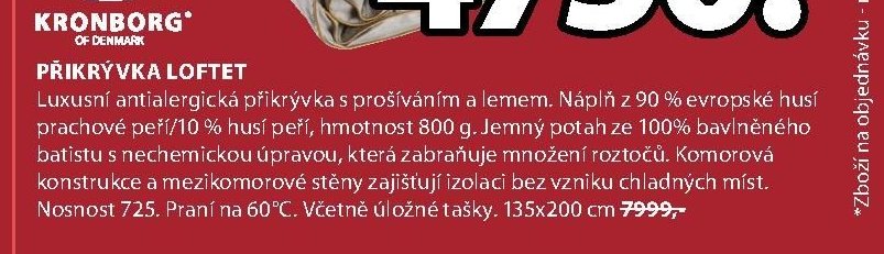 PŘIKRÝVKA LOFTET