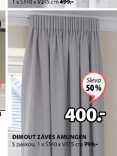 DIMOUT ZÁVĚS AMUNGEN