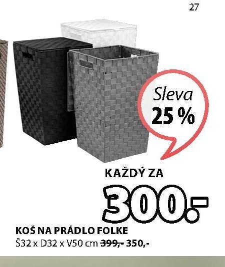 KOŠ NA PRÁDLO FOLKE