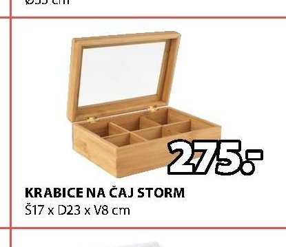 KRABICE NA ČAJ STORM