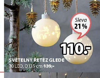SVĚTELNÝ ŘETĚZ GLEDE