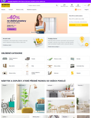 akční leták Sconto nábytek 8.12.2020-14.12.2020