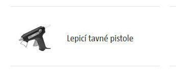 Lepicí tavné pistole