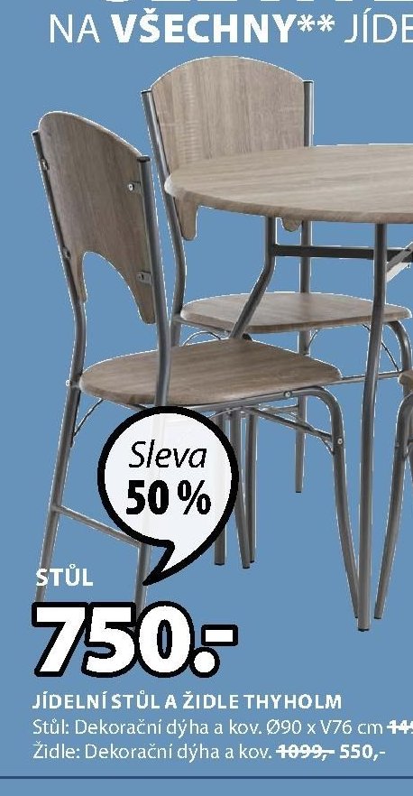 JÍDELNÍ STŮL THYHOLM